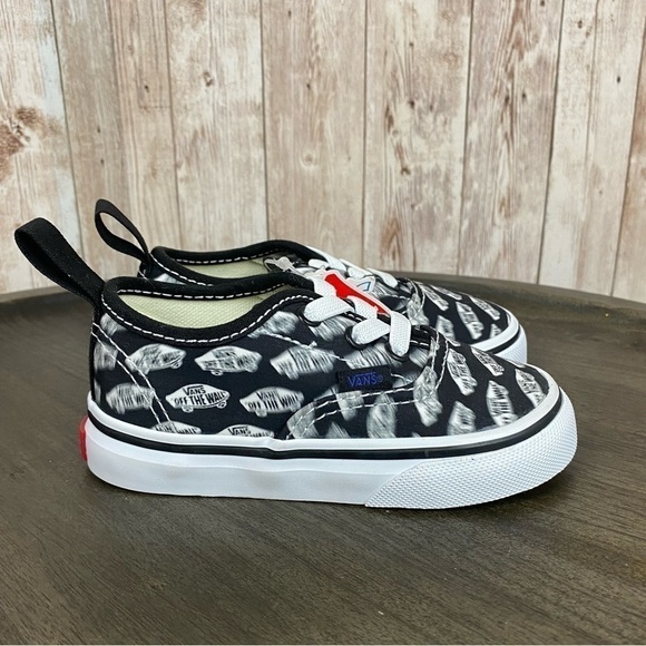 Vans Authentic Elastic Blur Boards Sneaker Size‎ 5.5 Toddler - Picture 4 of 13
